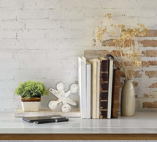Creative Co-Op Cast Iron Jack Accent, Cream