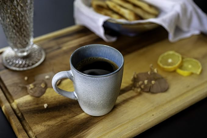 BTaT- Coffee Mugs, Set of 6, 12 oz (350ml), Mugs for Coffee Cups, Christmas Gifts