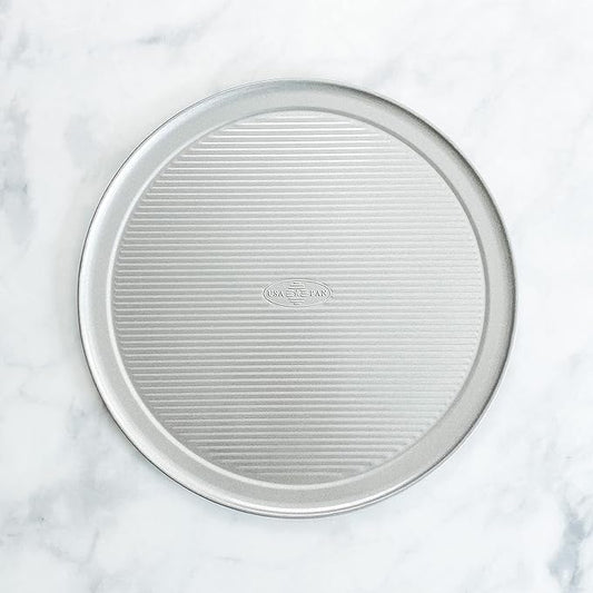 USA Pan Wide Rim Nonstick Pizza Pan, 16 inch, Aluminized Steel