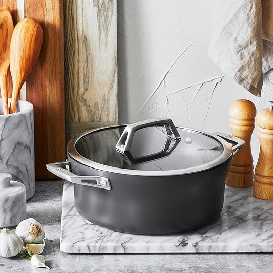 ZWILLING Motion Hard Anodized 5-qt Aluminum Nonstick Dutch Oven