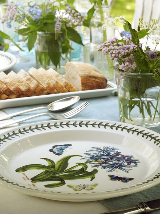 Portmeirion Botanic Garden Dinner Plate, Sunflower Motif, Set of 6