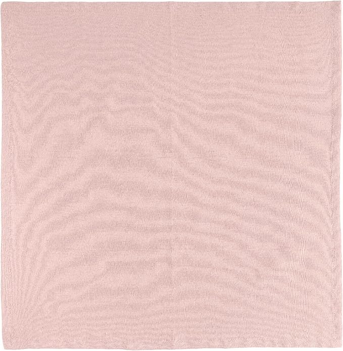 FINGERCRAFT Cloth Napkins, Cotton Linen Blend 20in Napkins Cloth Washable 12 Pack Premium Quality for Parties, Weddings, Mitered Corner Dinner Napkin for Every Day Use Special Color Dusty Pink