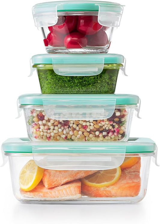 OXO Good Grips Smart Seal Airtight Container 12 Piece Glass Container Set
