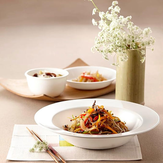Corelle Livingware Winter Frost White 2qt Serving Bowl - 1 Bowl - 2 Quart - Chip Rsistant Glass