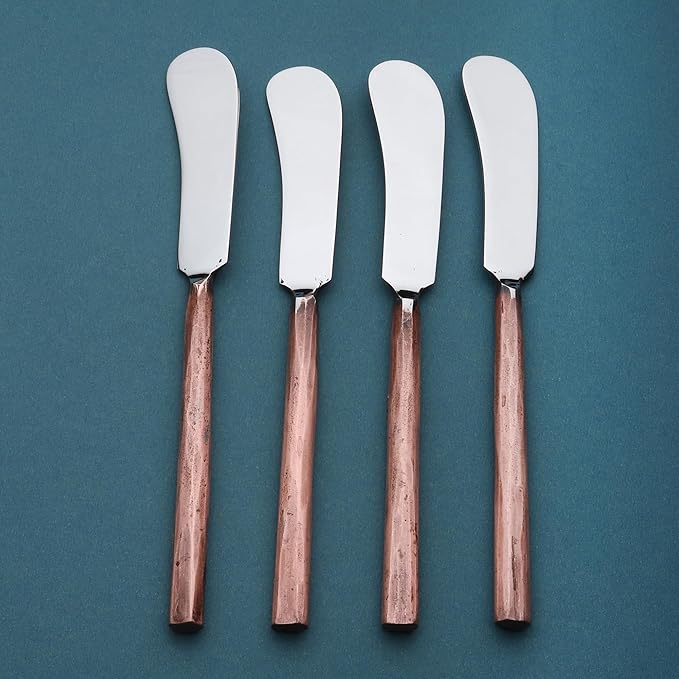 INOX artisans Sundance Butter Knife/Cheese Spreader 4 Pc. Set