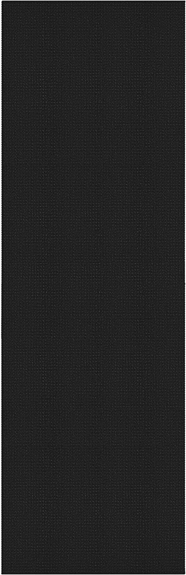 Braided Runner Rug 2x8 Ft Washable Runners for Hallways Non Slip Rubber Backed Kitchen Runners Cotton Entryway Runner Indoor, Woven Floor Carpet for Hall Kitchen Bedroom, Black/Grey