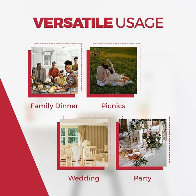 Faux Linen Small Rectangle Tablecloth for Kitchen Dining Room,Outdoor Coffee Wrinkle-Free Washable Tabletop Covers for Patio, Wedding, Picnics (Oblong, 60 x 84 Inch (6-8 Seats), Red)
