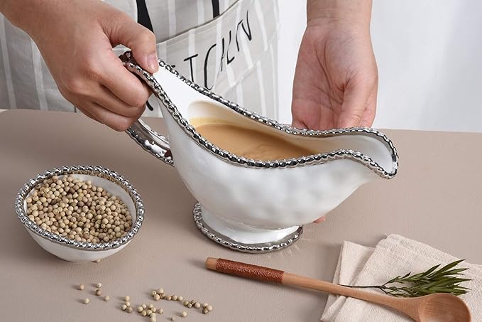 Pampa Bay Porcelain Salerno Gravy Boat