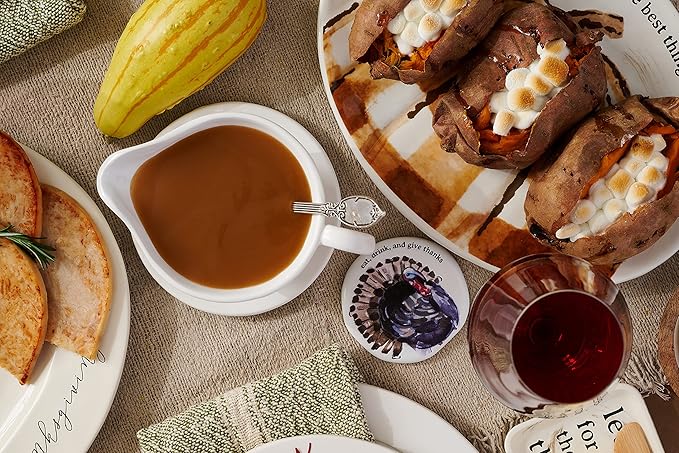 GRAVY BOAT SET