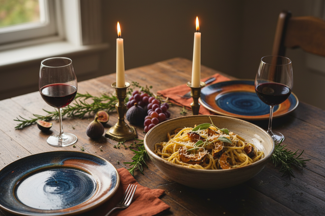 The Fall Date Night Table: A Simple Dinner for Two as the Season Turns