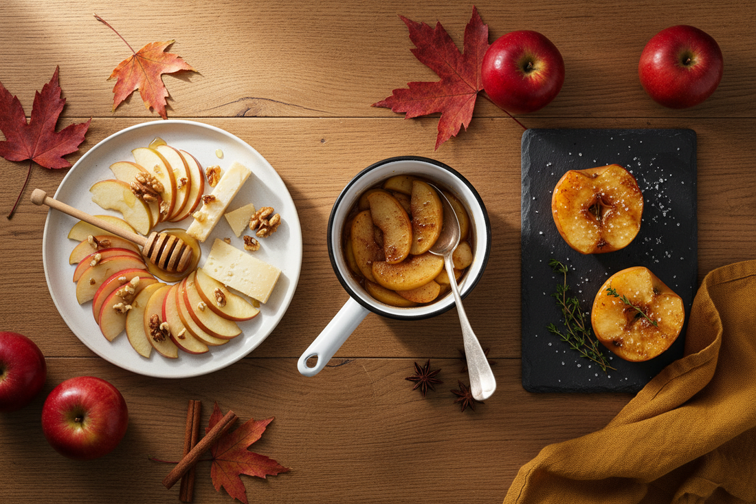 One Ingredient, Three Ways: The Apple