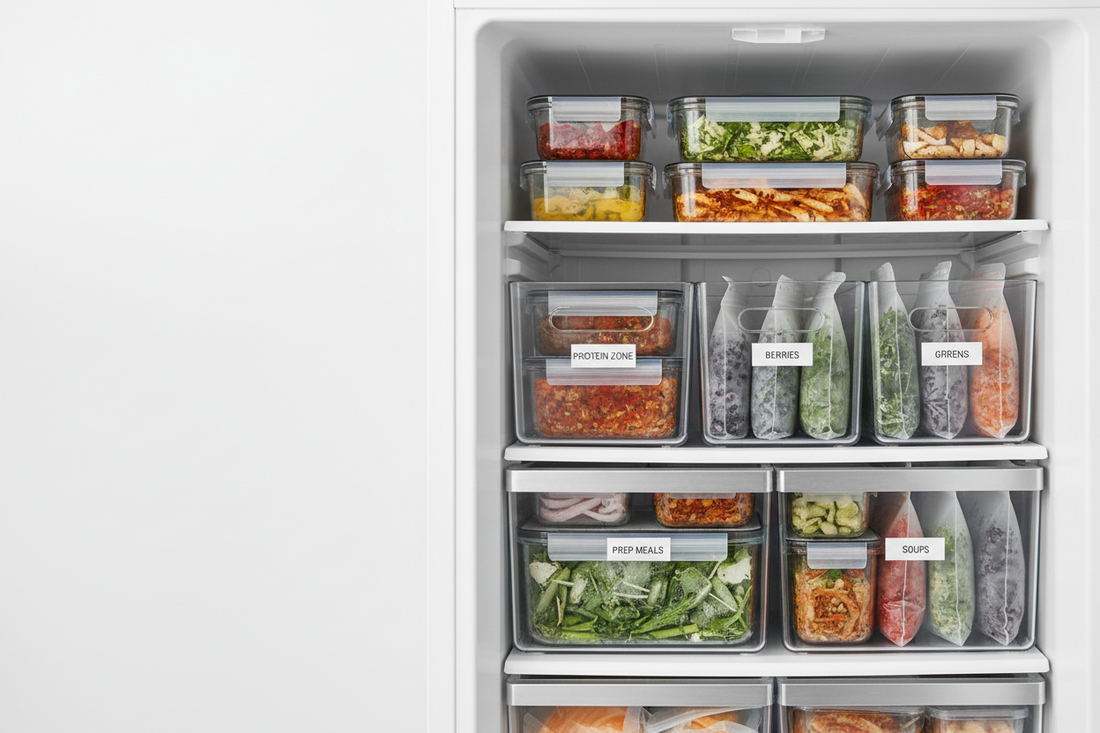 The Freezer Edit: How to Organize Your Freezer for the Week Ahead