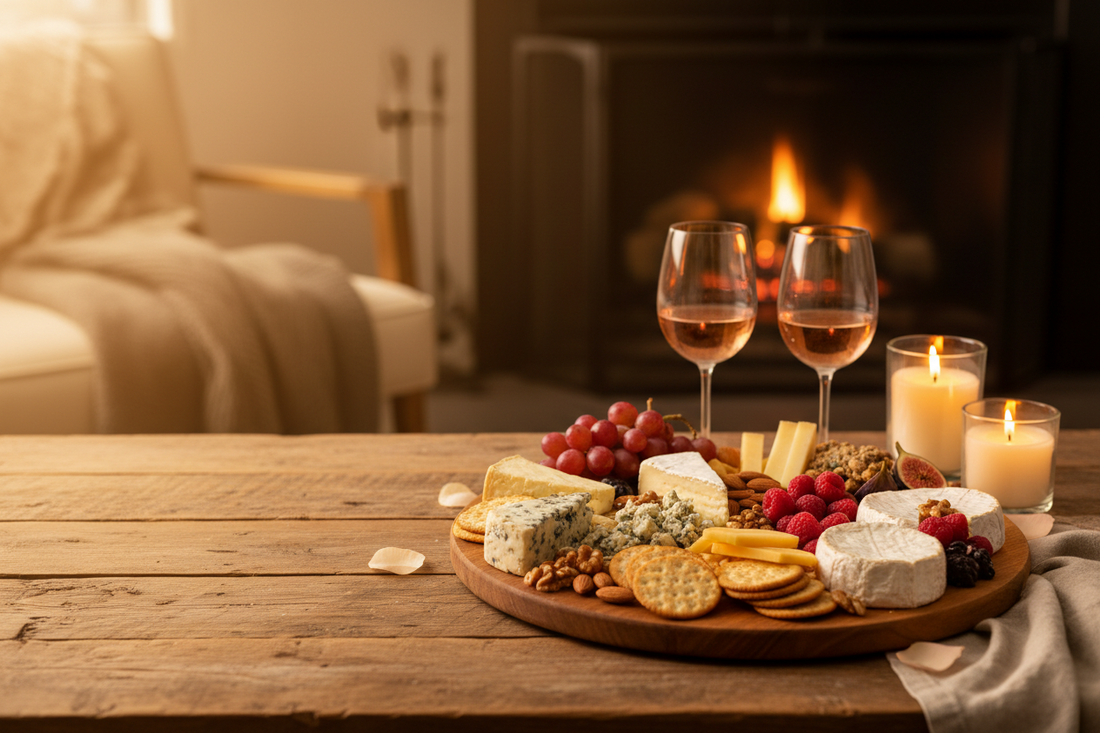 The No-Recipe Date Night: A Cheese & Wine Board for Two