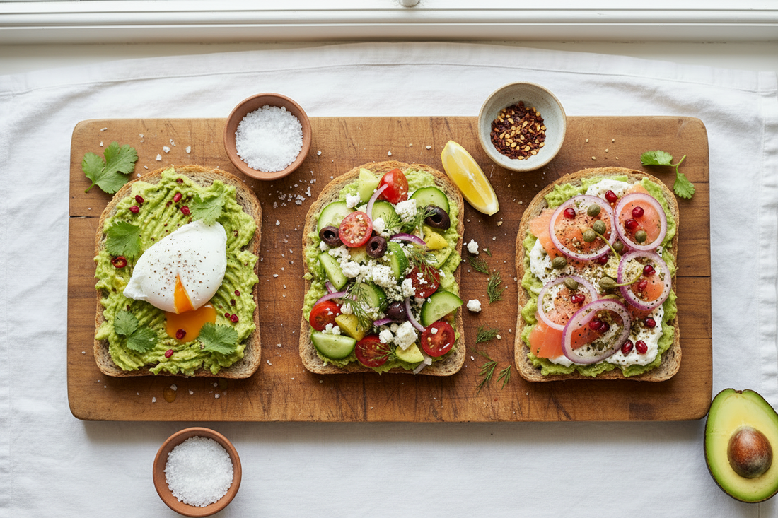 Avocado Toast 4 Ways: The Brunch Upgrade You Didn't Know You Needed