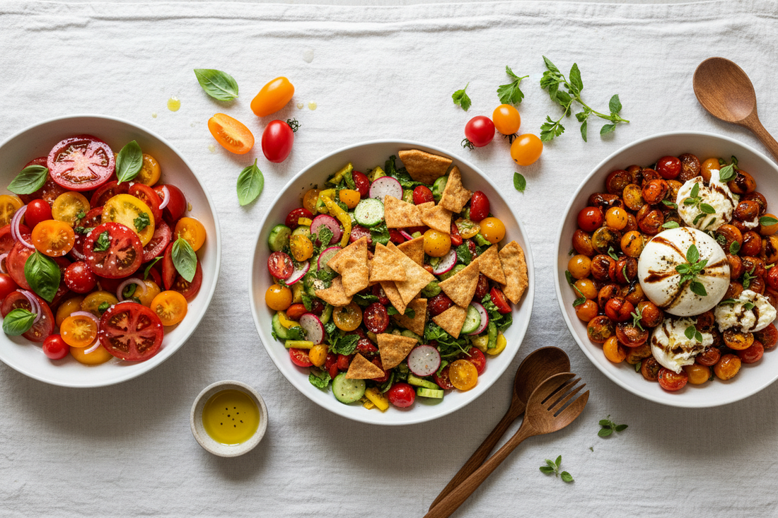 One Ingredient, Three Ways: The Tomato Salad — Summer's Best Side Dish | PLAIN TABLE