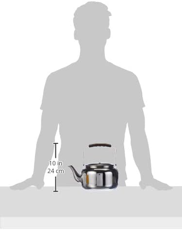 IBILI Pava Moka Pot, 2.75 litres, 18/10 Stainless Steel