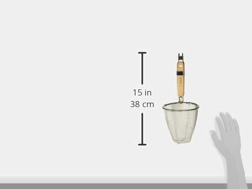 Winco Strainer with Single Mesh, 5.5-Inch Round by 6.5-Inch Deep