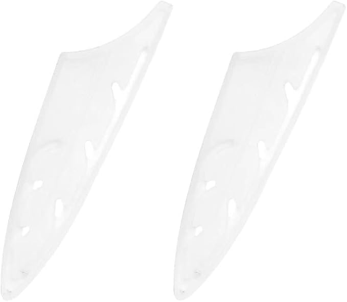 XYJ 2pcs/set Safety Knife Covers Sleeves Knives Edge Guard, Universal Knife Sheath, Fruit, Utility, Paring Knife Case Blade Guards Protector White Kitchen Knife Cover Sleeve