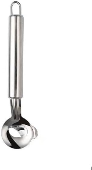 Silver Cactus Peeler - Stainless Steel Cactus Peeler Tool, Cactus Spoon with Long Handle and Hole, and Slicers Kitchen Gadget Peeling, Grating and Slicing Tools Accessories