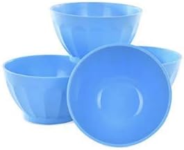 Mintra Home Unbreakable Bowls 4pk (Small - 250ml, Blue)