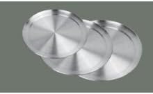 Winco 19" Aluminum Wide-Rim Pizza Pan