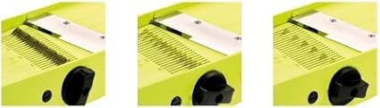 TNS 3000 All-IN-ONE Mandolin Vegetable/Fruit Slicer Julienne Cutter Chopper Juicer - Lime-Black Color