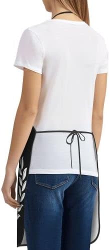 Wicca Star Pentagram Triple Moon Apron Theme Cooking Chef Work Shop Women Men Adult Girl Kid Weavers Baking Decorations Painting Bbq Grilling Kitchen Accessories Party Supplies
