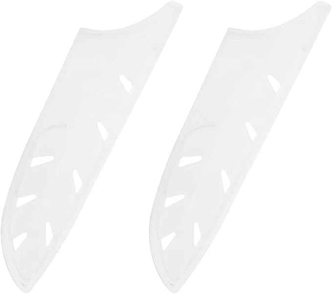 XYJ 2pcs/set Safety Knife Covers Sleeves Knives Edge Guard, Universal Knife Sheath, Utility Knife, Santoku Knife Case Blade Guards Protector White Kitchen Knife Cover Sleeve