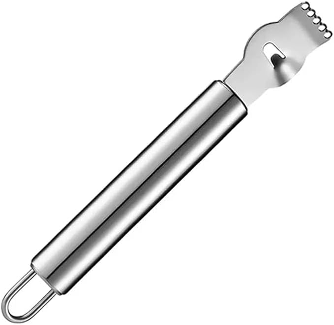 SEDLAV Stainless Steel Lemon Zester Tool with Channel Cutter, Orange Citrus Peeler - Professional Kitchen Gadget for Fine Zesting and Peeling.