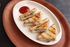 Sandwich Maker Gas Stove Top Toaster Sandwich Hot Pan Toasted Sandwich Snack Maker Nonstick Double Sided Pressure Breakfast Pan with Handles Panini Press