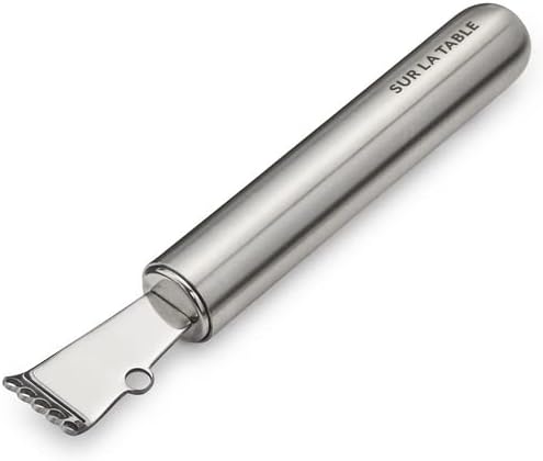 Sur La Table Stainless Steel Citrus Zester, Silver