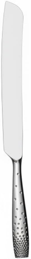 Nambé Dazzle Cake Knife & Server Set – 18/10 Stainless Steel Dessert Serving Utensils with Faceted Handles – Elegant Wedding & Celebration Tableware, Dishwasher Safe, Gift Ready