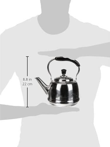 Beka 12028454 Kettle, Stainless Steel, Stainless Steel, 27 x 25 x 19 cm