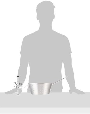 Winco Spaghetti Strainer, 10-Inch,Aluminum,Medium