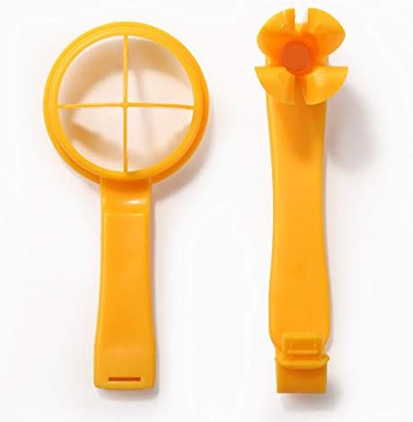 WOIWO Little Tomato Slicer - Cherry & Strawberry Slicer, Kitchen Gadget (Yellow)