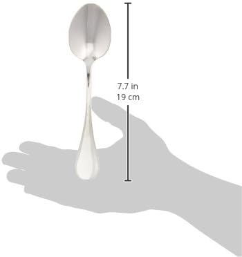 Artaste Rain 18/10 Stainless Steel Dinner Spoon, 7.5 Inch, Silver, Set of 12