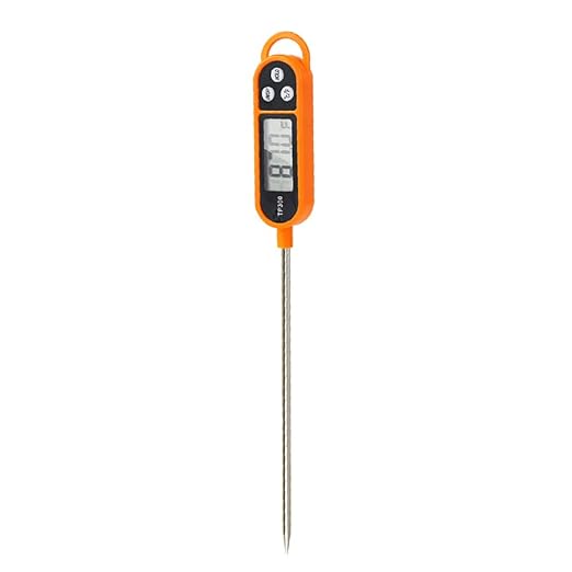 4pcs Candy Thermometer Digital Instant Read for Meat Kitchen Cooking Food Oil Deep Fry BBQ Grill Smoker (4, 9.4inch)