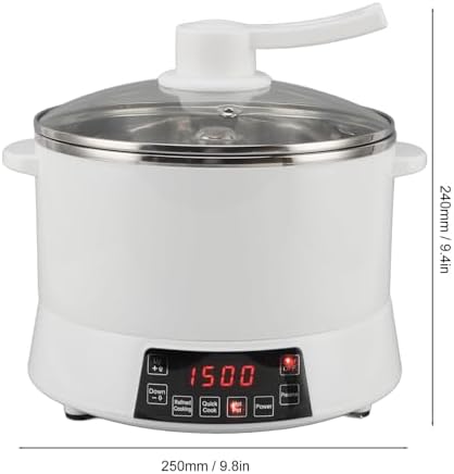 Electric Rice Cooker, Rice Cooker with 12H Timed Reserve Lifting Fast Cooking for Cooking Rice (US Plug 110V)