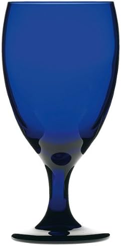 Libbey 4116SRB Cobalt Blue Iced Tea Glass, 460ml Capacity, Pack of 4