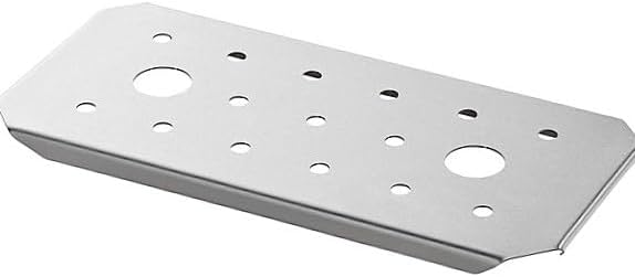 Stainless Steel Steam Table Pan False Bottoms – Hotel Pan Inserts with Drain Holes, Available in 1/4, 1/2, and Full Size | Keeps Food Elevated & Prevents Sogginess (1, 1/3 Size)