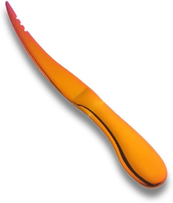 Shrimp Deveiner Tool Multi-Colored Shrimp Peeler and Deveiner Tool Stainless Steel Shrimp Cleaner Seamless Shrimp Peeler Shrimp Deveining tool Knife for Easy Shrimp Deveining (Orange)