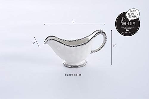 Pampa Bay Porcelain Salerno Gravy Boat