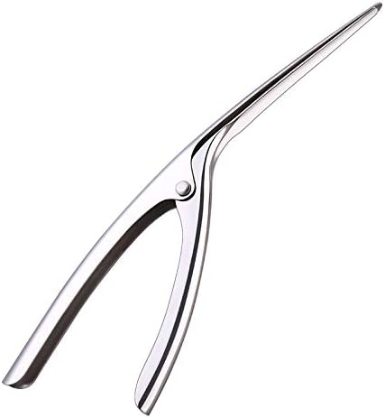 ELEDUCTMON Shrimp Deveiner Tool with Ergonomic Handle - 2-in-1 Prawn Cleaner & Seafood Peeler Knife for Kitchen, Restaurants, BBQ - Dishwasher Safe Shellfish Cleaning Tool