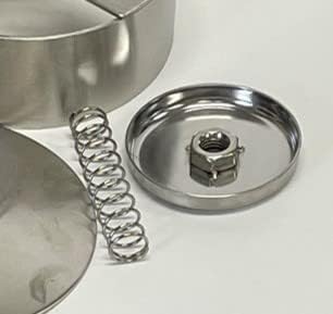 XL Burger Press 5 1/2" inch Patty Maker, Easy to Clean Dishwasher Safe, Stainless Steel, 5 1/2 inch Diameter Burger Patty, Grill Tool, Patty Maker, Mold, Thin or Thick