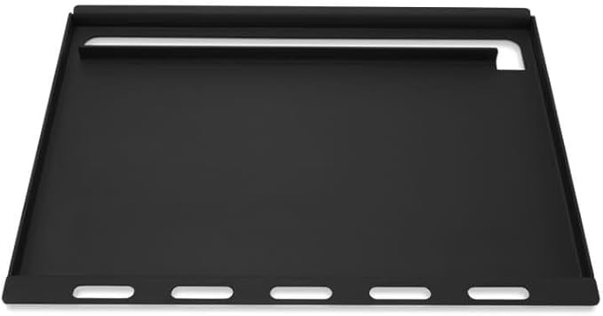 Weber Rust‑Resistant Outdoor Griddle Insert, Full‑Size – Pre-Seasoned Carbon Steel Griddle for Summit and Genesis 300 Series Gas Grills