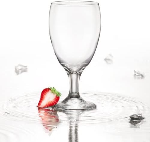 Claret Footed Iced Tea Glasses, Set of 4 - Libbey