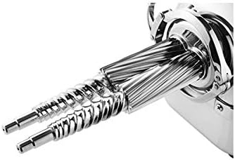Angel Juicer AG-5500 Stainless Steel Premium Cold Press Slow Juicing Machine, SUS-304 Food Grade, 3HP Grinding Force, 82RPM Masticating Slow Juicer