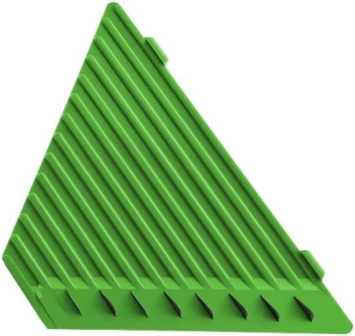GSD 90021 Cutting Insert for Slices and Strips Can Be Used on Both Sides Made of Plastic in Green Size: 30 x 11 x 6 cm