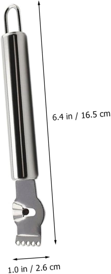 TIDTALEO 2pcs Multi-functional Lemon Slicer Stainless Steel Zester Grater Easy Peel Citrus Peeler Kitchen Accessory for Lemon Lover