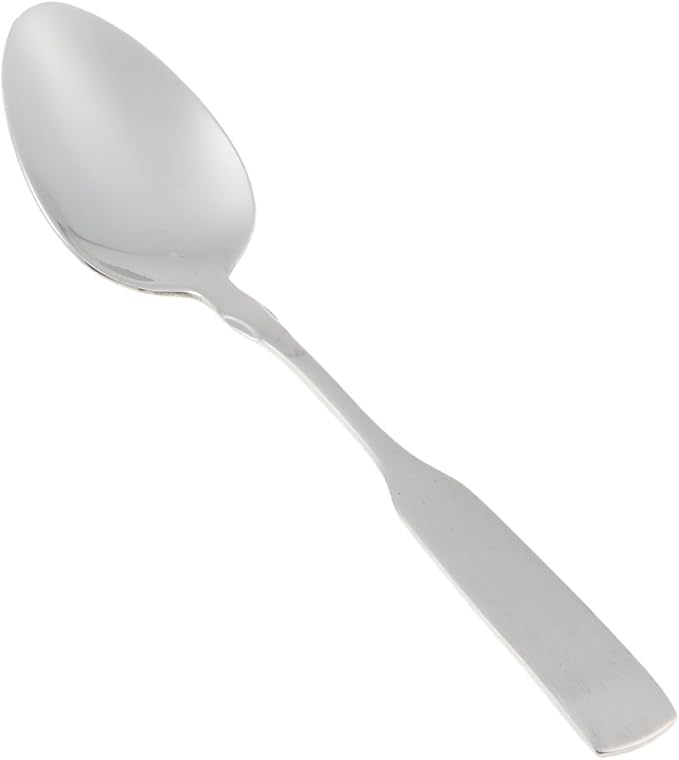 Winco 12-Piece Houston Dinner Spoon Set, 18-0 Stainless Steel
